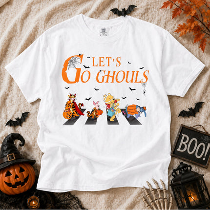 Comfort Colors Halloween Let's Go Ghouls T-shirt