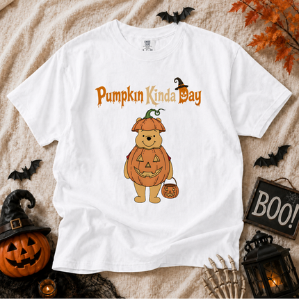 Comfort Colors Halloween Pumpkin Kinda Day T-shirt