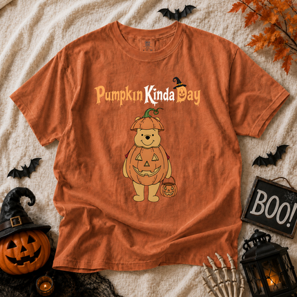 Comfort Colors Halloween Pumpkin Kinda Day T-shirt