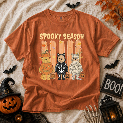 Comfort Colors Spooky Season Winnie The Pooh Costume T-shirt